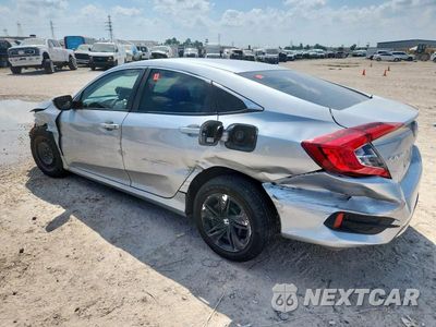 Trzecie zdjęcie samochodu z tyłu: 2021 HONDA CIVIC LX VIN:2HGFC2F61MH549850 - miniatura