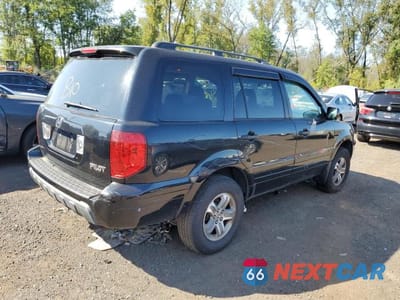 Trzecie zdjęcie samochodu z tyłu: 2005 HONDA PILOT EX VIN:2HKYF18415H571215 - miniatura