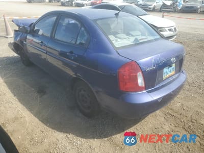 Drugie zdjęcie samochodu z przodu: 2007 HYUNDAI ACCENT GLS VIN:KMHCN46C37U100373 - miniatura