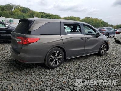 Trzecie zdjęcie samochodu z tyłu: 2020 HONDA ODYSSEY ELITE VIN:5FNRL6H98LB067343 - miniatura