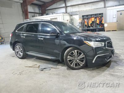 Czwarte zdjęcie samochodu z boku: 2017 ACURA MDX TECHNOLOGY VIN:5FRYD4H52HB039666 - miniatura