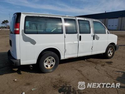 Trzecie zdjęcie samochodu z tyłu: 2007 CHEVROLET EXPRESS G1500 VIN:1GCFG15X871184979 - miniatura