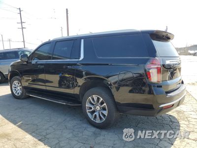 Drugie zdjęcie samochodu z przodu: 2021 CHEVROLET SUBURBAN C1500 LT VIN:1GNSCCKD8MR146950 - miniatura
