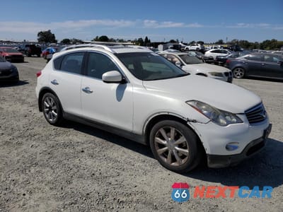 Czwarte zdjęcie samochodu z boku: 2008 INFINITI EX35 BASE VIN:JNKAJ09F58M360277 - miniatura