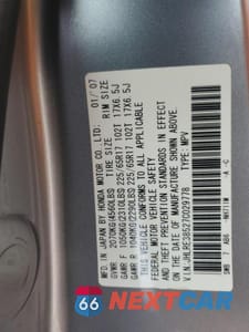 Zdjęcie 14 z 14 samochodu: 2007 HONDA CR-V EX VIN:JHLRE38527C029778 - miniatura