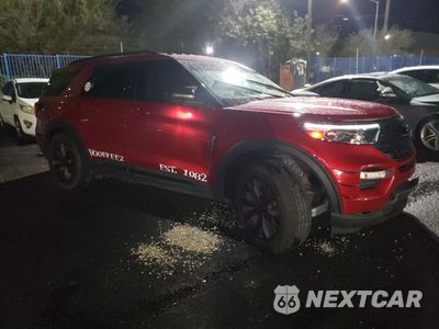 Czwarte zdjęcie samochodu z boku: 2020 FORD EXPLORER XLT VIN:1FMSK7DHXLGC99399 - miniatura