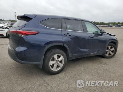 Trzecie zdjęcie samochodu z tyłu: 2023 TOYOTA HIGHLANDER L VIN:5TDKDRAH7PS525974 - miniatura