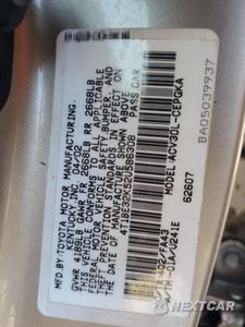 Zdjęcie 12 z 14 samochodu: 2002 TOYOTA CAMRY LE VIN:4T1BE32K52U586308 - miniatura