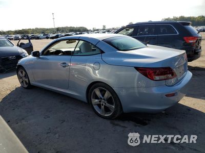 Drugie zdjęcie samochodu z przodu: 2010 LEXUS IS 350 VIN:JTHFE2C2XA2504483 - miniatura