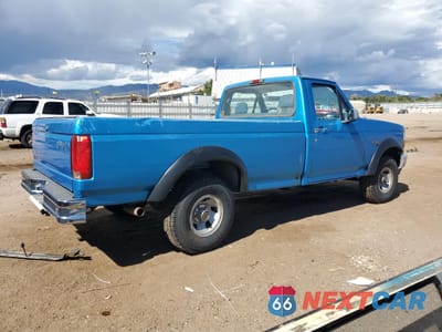 Trzecie zdjęcie samochodu z tyłu: 1995 FORD F150 VIN:1FTEF14Y5SLB05001 - miniatura