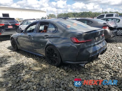 Drugie zdjęcie samochodu z przodu: 2022 BMW M3 COMPETITION VIN:WBS33AY04NFL92055 - miniatura