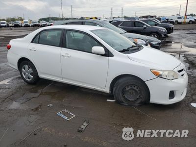 Czwarte zdjęcie samochodu z boku: 2011 TOYOTA COROLLA BASE VIN:JTDBU4EE1B9138654 - miniatura