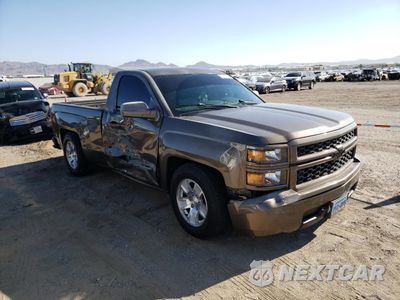 Czwarte zdjęcie samochodu z boku: 2014 CHEVROLET SILVERADO C1500 VIN:1GCNCPEH0EZ255061 - miniatura
