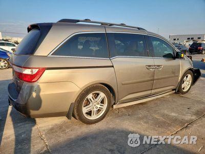 Trzecie zdjęcie samochodu z tyłu: 2011 HONDA ODYSSEY TOURING VIN:5FNRL5H91BB061232 - miniatura