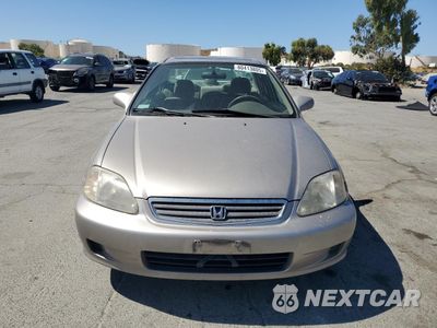 Piąte zdjęcie samochodu w środku: 2000 HONDA CIVIC EX VIN:2HGEJ8641YH522687 - miniatura