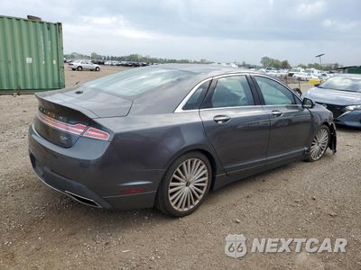 Trzecie zdjęcie samochodu z tyłu: 2017 LINCOLN MKZ RESERVE VIN:3LN6L5E97HR601161 - miniatura