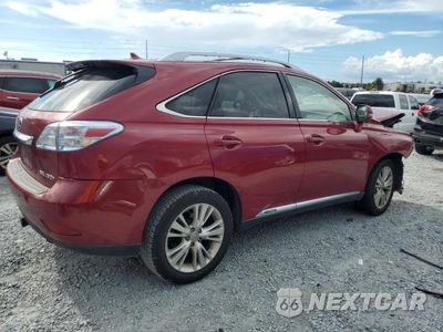 Trzecie zdjęcie samochodu z tyłu: 2011 LEXUS RX 450H VIN:JTJBC1BA1B2418440 - miniatura