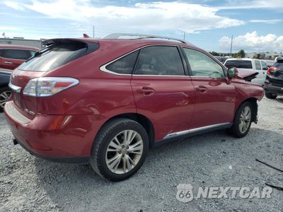 Trzecie zdjęcie samochodu z tyłu: 2011 LEXUS RX 450H VIN:JTJBC1BA1B2418440 - miniatura