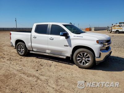 Czwarte zdjęcie samochodu z boku: 2020 CHEVROLET SILVERADO C1500 LT VIN:3GCPWCEK1LG237959 - miniatura