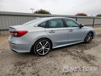 Trzecie zdjęcie samochodu z tyłu: 2022 HONDA CIVIC TOURING VIN:2HGFE1F96NH308690 - miniatura