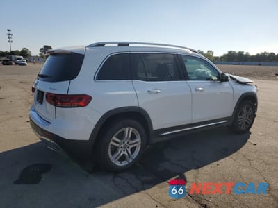 Trzecie zdjęcie samochodu z tyłu: 2020 MERCEDES-BENZ GLB 250 4MATIC VIN:W1N4M4HB8LW022681 - miniatura