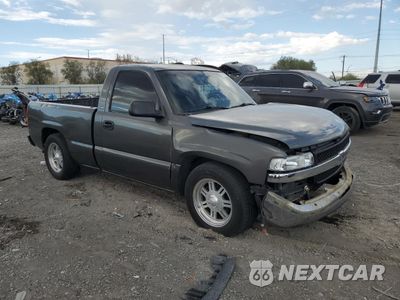 Czwarte zdjęcie samochodu z boku: 2001 CHEVROLET SILVERADO C1500 VIN:1GCEC14W01Z137079 - miniatura