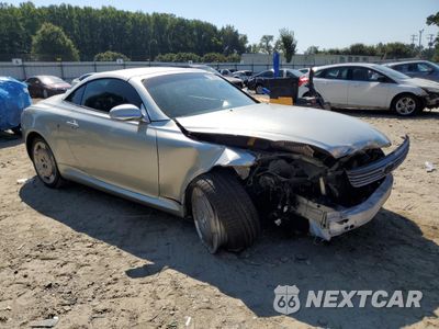 Czwarte zdjęcie samochodu z boku: 2002 LEXUS SC 430 VIN:JTHFN48Y520025569 - miniatura