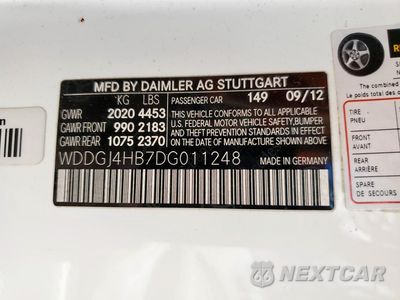Zdjęcie 12 z 12 samochodu: 2013 MERCEDES-BENZ C 250 VIN:WDDGJ4HB7DG011248 - miniatura