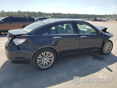 Trzecie zdjęcie samochodu z tyłu: 2012 CHRYSLER 200 LIMITED VIN:1C3CCBCG3CN122274 - miniatura