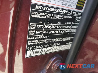 Zdjęcie 13 z 13 samochodu: 2008 MERCEDES-BENZ R 350 VIN:4JGCB65E38A085514 - miniatura