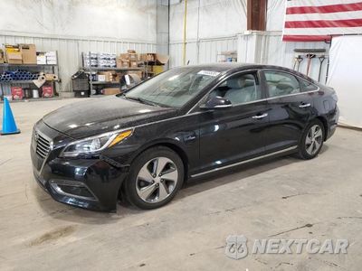 2017 HYUNDAI SONATA PLUG-IN HYBRID KMHE54L26HA045165 - główne zdjęcie licytacji z USA - miniatura