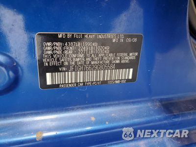 Zdjęcie 13 z 15 samochodu: 2009 SUBARU IMPREZA WRX VIN:JF1GH76629G805584 - miniatura