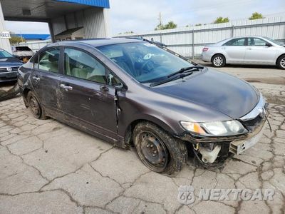 Czwarte zdjęcie samochodu z boku: 2009 HONDA CIVIC LX VIN:1HGFA16589L013978 - miniatura