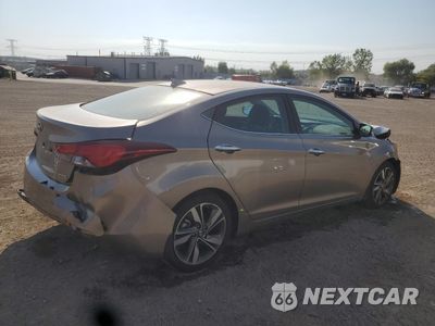 Trzecie zdjęcie samochodu z tyłu: 2015 HYUNDAI ELANTRA SE VIN:5NPDH4AEXFH613217 - miniatura