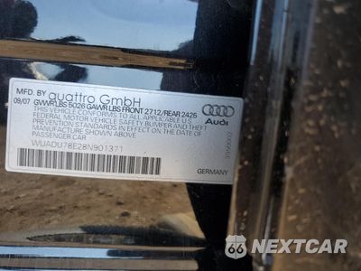 Zdjęcie 12 z 12 samochodu: 2008 AUDI RS4 QUATTRO VIN:WUADU78E28N901371 - miniatura