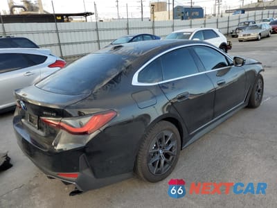 Trzecie zdjęcie samochodu z tyłu: 2025 BMW I4 EDRIVE 40 VIN:WBY23HD09SFU35154 - miniatura
