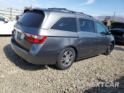 Trzecie zdjęcie samochodu z tyłu: 2012 HONDA ODYSSEY EXL VIN:5FNRL5H65CB010954 - miniatura