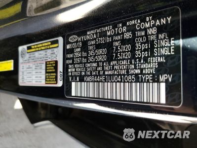 Zdjęcie 13 z 16 samochodu: 2020 HYUNDAI PALISADE SEL VIN:KM8R44HE1LU041085 - miniatura