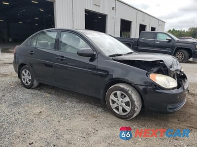 Czwarte zdjęcie samochodu z boku: 2009 HYUNDAI ACCENT GLS VIN:KMHCN46C09U333064 - miniatura