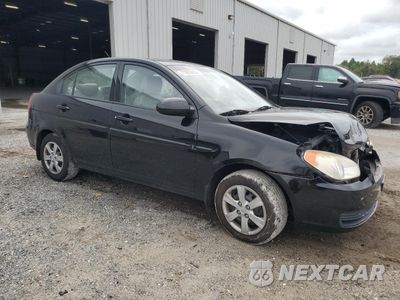 Czwarte zdjęcie samochodu z boku: 2009 HYUNDAI ACCENT GLS VIN:KMHCN46C09U333064 - miniatura