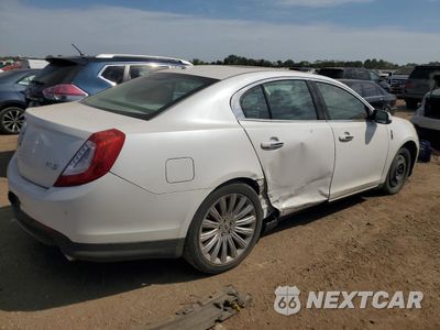Trzecie zdjęcie samochodu z tyłu: 2013 LINCOLN MKS VIN:1LNHL9DKXDG612192 - miniatura