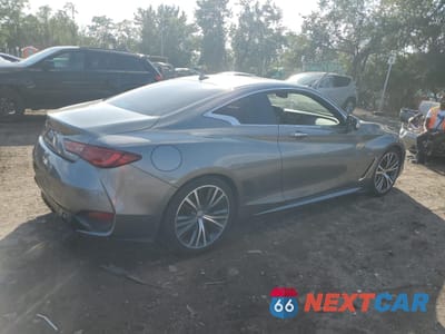 Trzecie zdjęcie samochodu z tyłu: 2018 INFINITI Q60 LUXE 300 VIN:JN1EV7EK1JM340250 - miniatura