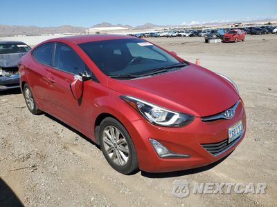 Czwarte zdjęcie samochodu z boku: 2014 HYUNDAI ELANTRA SE VIN:KMHDH4AE5EU158082 - miniatura