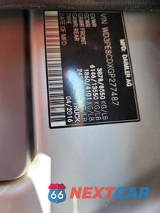 Zdjęcie 13 z 13 samochodu: 2016 MERCEDES-BENZ SPRINTER 2500 VIN:WD3PE8CDXGP277487 - miniatura