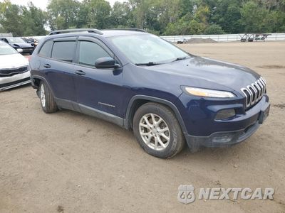 Czwarte zdjęcie samochodu z boku: 2015 JEEP CHEROKEE SPORT VIN:1C4PJMAB8FW715942 - miniatura