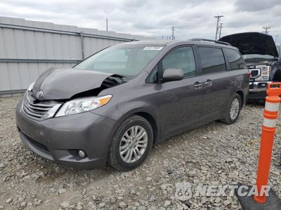 2015 TOYOTA SIENNA XLE 5TDYK3DC9FS534431 - główne zdjęcie licytacji z USA - miniatura