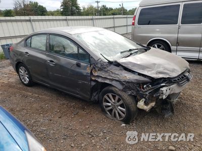 Czwarte zdjęcie samochodu z boku: 2012 HONDA CIVIC LX VIN:19XFB2F59CE323638 - miniatura