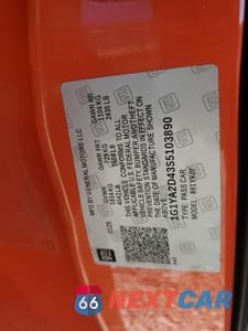 Zdjęcie 12 z 12 samochodu: 2025 CHEVROLET CORVETTE STINGRAY 1LT VIN:1G1YA2D43S5103890 - miniatura