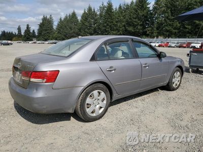 Trzecie zdjęcie samochodu z tyłu: 2007 HYUNDAI SONATA GLS VIN:5NPET46C27H253209 - miniatura