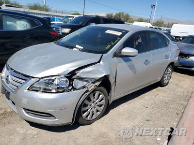 2014 NISSAN SENTRA S 3N1AB7AP5EL685225 - główne zdjęcie licytacji z USA - miniatura